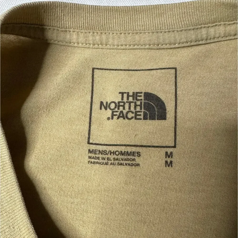 The North Face Tan Graphic Logo Tee Medium Gorpcore